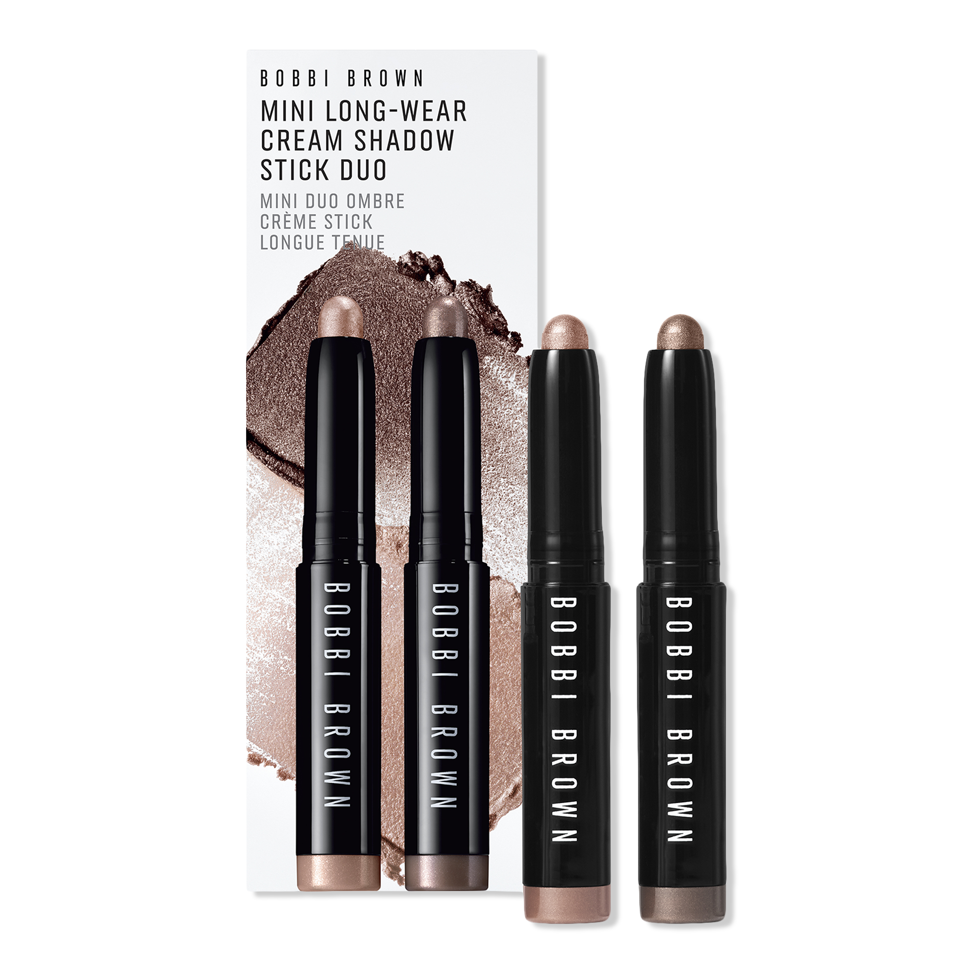 BOBBI BROWN Mini Long-Wear Waterproof Cream Eyeshadow Stick Duo #1
