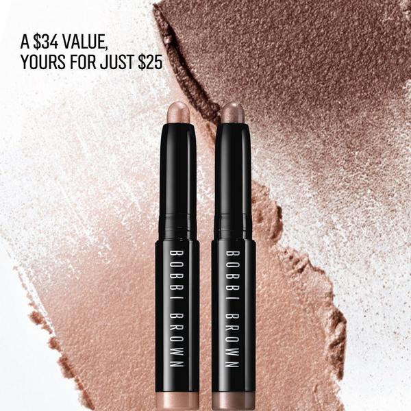 BOBBI BROWN Mini Long-Wear Waterproof Cream Eyeshadow Stick Duo #7