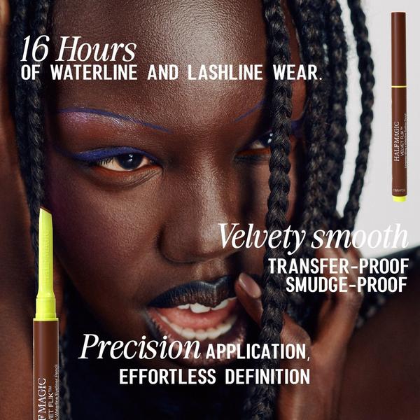 HALF MAGIC Velvet Flik Longwear Wing + Waterline Eyeliner Pencil #4