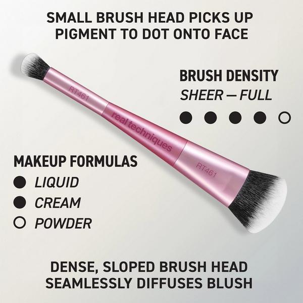 Real Techniques Cheeky Trio Makeup Brush & Sponge Set #3