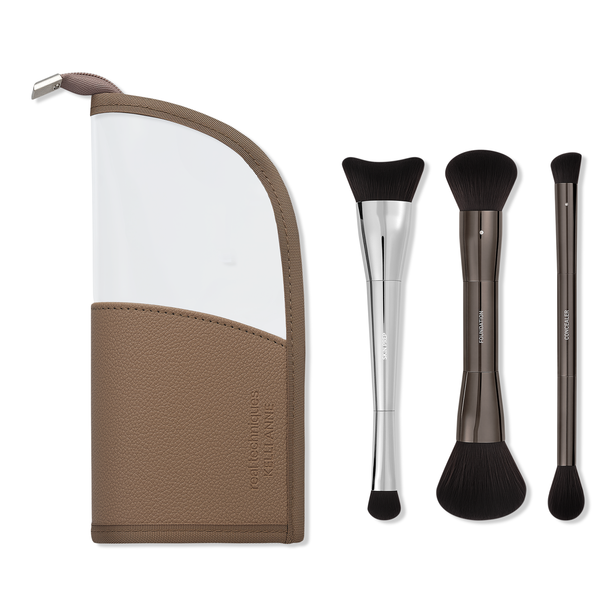 Real Techniques Kelli Anne Light Layers Base Makeup Brush Set #1