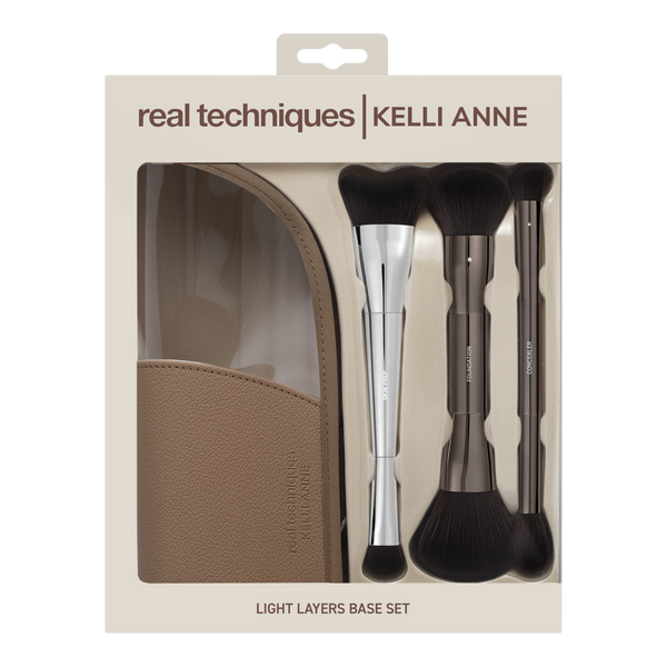 Set de brochas de base Kelli Anne Light Layers 7