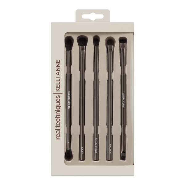 Set de brochas para maquillaje de ojos Kelli Anne Everything 7