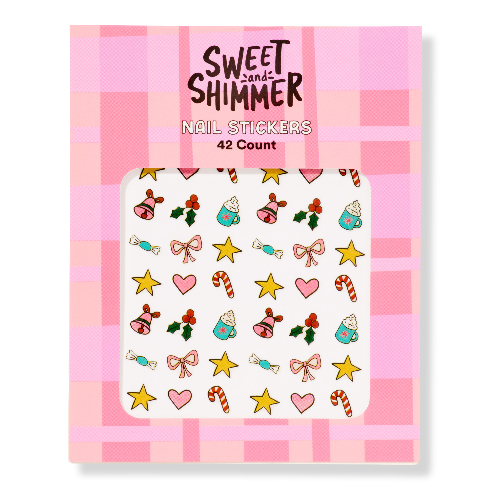 Sweet & Shimmer Nail Art Stickers #1