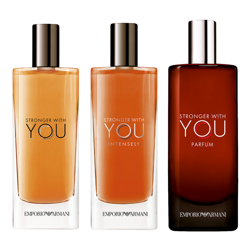 ARMANI - Stronger with You 3-Piece Discovery Men's Fragrance Set