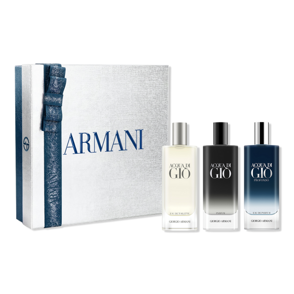 ARMANI Acqua di Giò 3 Piece Men's Travel Size Holiday Gift Set #1