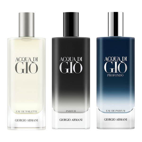 ARMANI Acqua di Giò 3 Piece Men's Travel Size Holiday Gift Set #2
