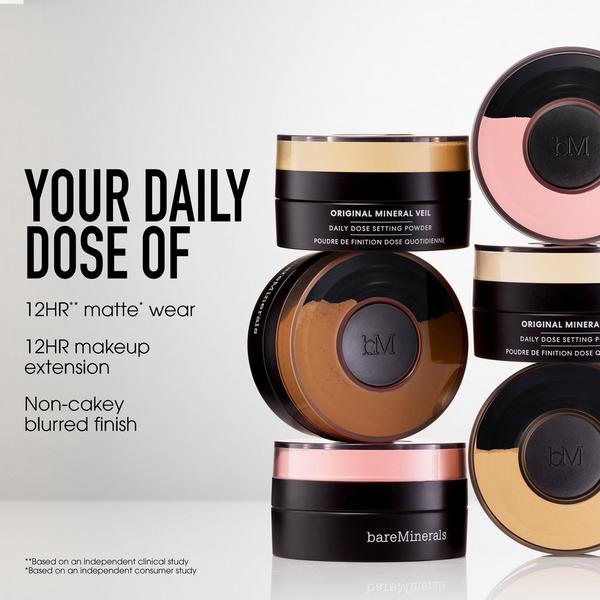 bareMinerals ORIGINAL Mineral Veil Talc-Free Daily Dose Loose Setting Powder #6