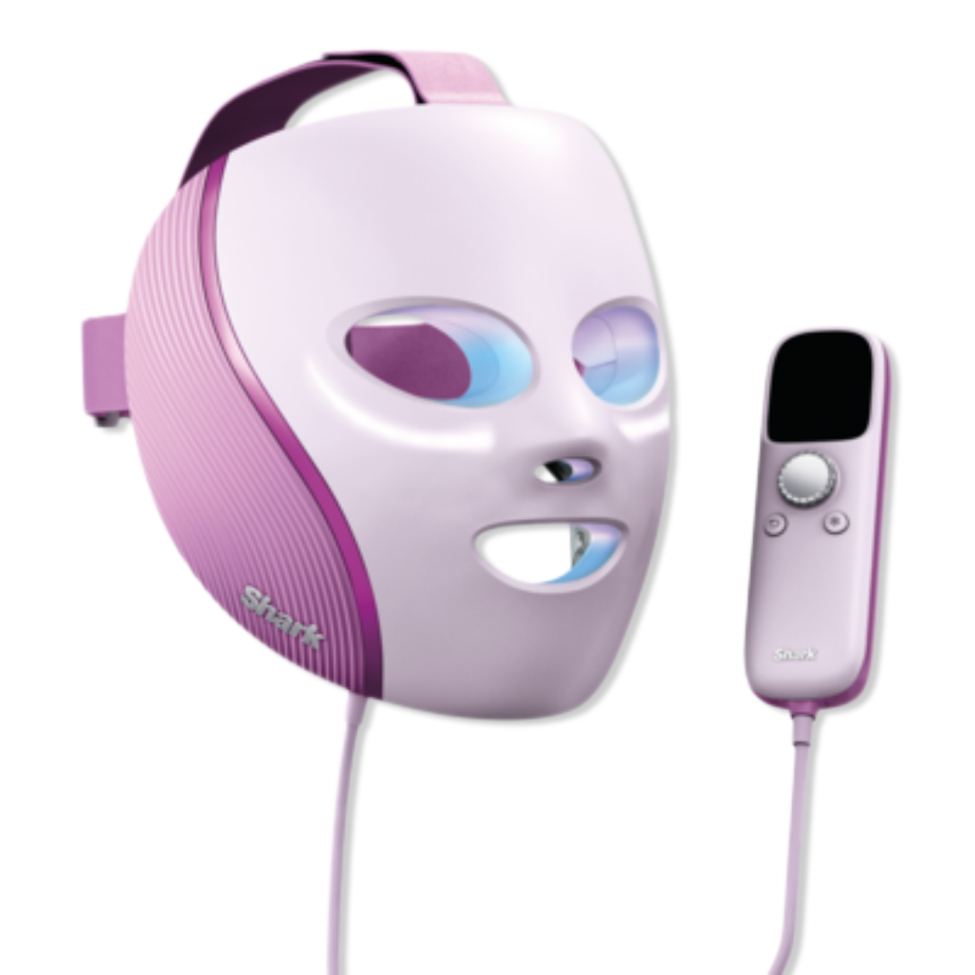 Светодиодная антивозрастная маска с охлаждением Shark Beauty CryoGlow Plus, Pastel Berry — фото 1