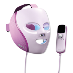 Shark Beauty CryoGlow Plus Under-Eye Cooling + Wider-Coverage LED Anti-Aging Mask in Pastel Berry