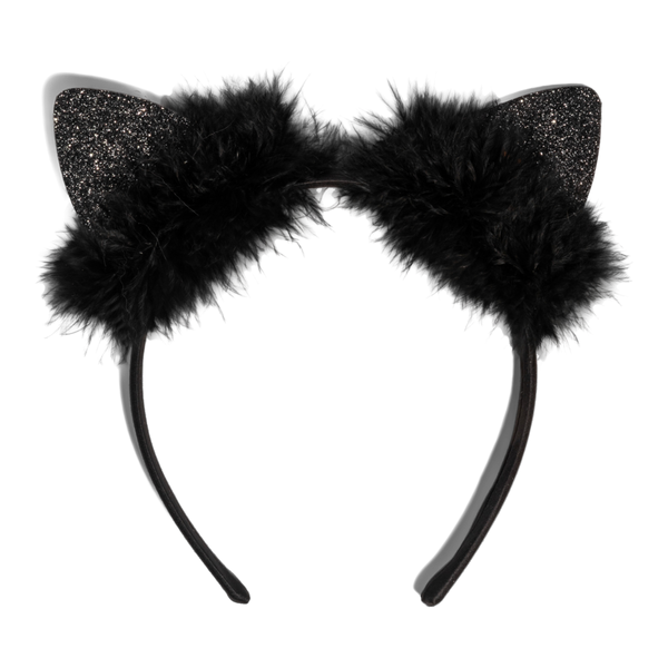 Kitsch Satin Cat Ears Headband #3