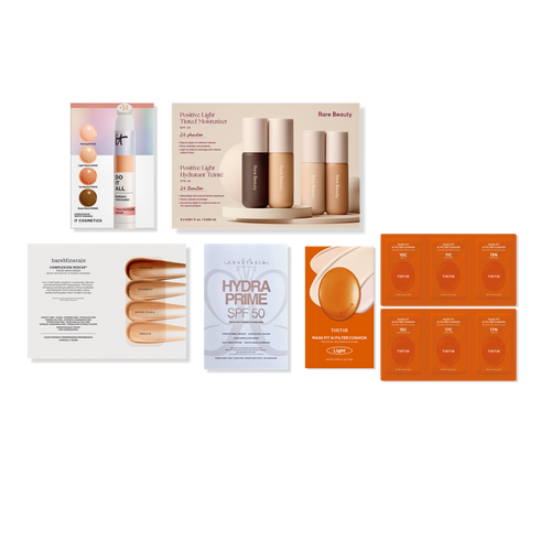 トライアルセット・サンプル BEAUTY BUNDLE PACKAGE Variety - Fair Free 5 Piece Complexion Sampler with select $50
