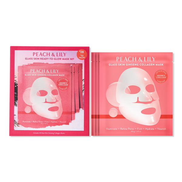 PEACH & LILY Glass Skin Ready-to-Glow Mask Set #1