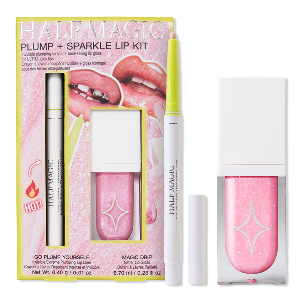 HALF MAGIC Plump + Sparkle Lip Kit #1