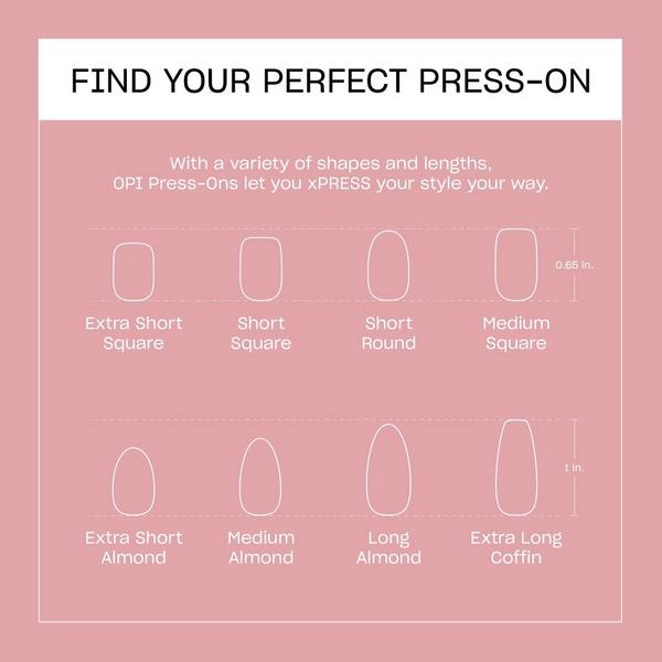 OPI STICKING POINT Fall Press-On Collection #8