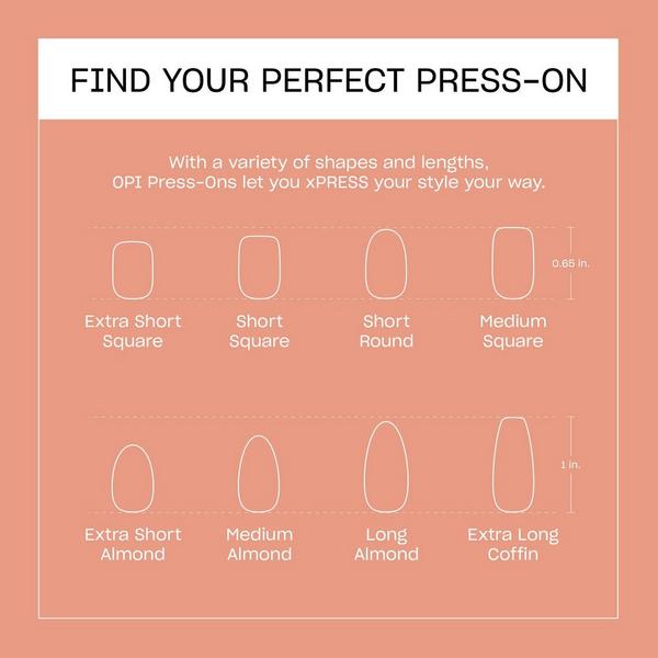OPI STICKING POINT Fall Press-On Collection #8