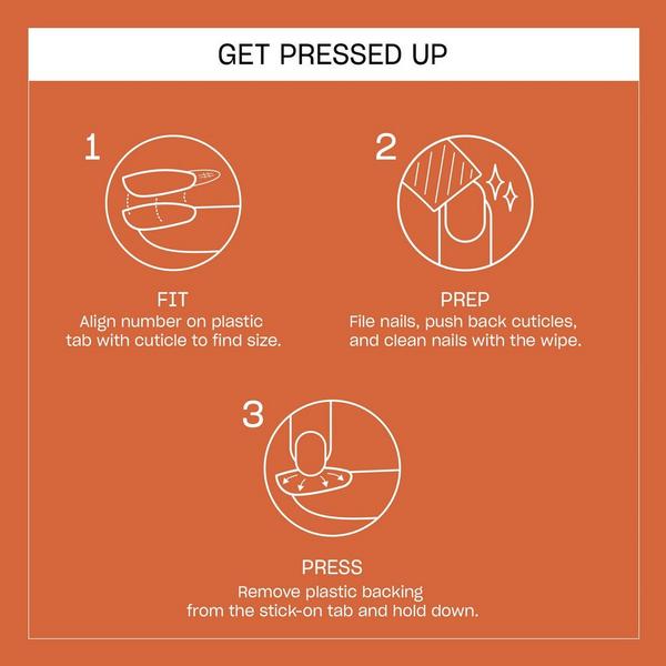 OPI STICKING POINT Fall Press-On Collection #7