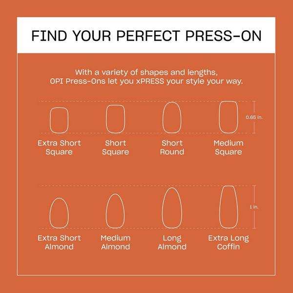 OPI STICKING POINT Fall Press-On Collection #8