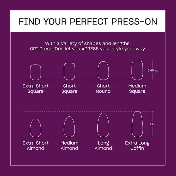 OPI STICKING POINT Fall Press-On Collection #8