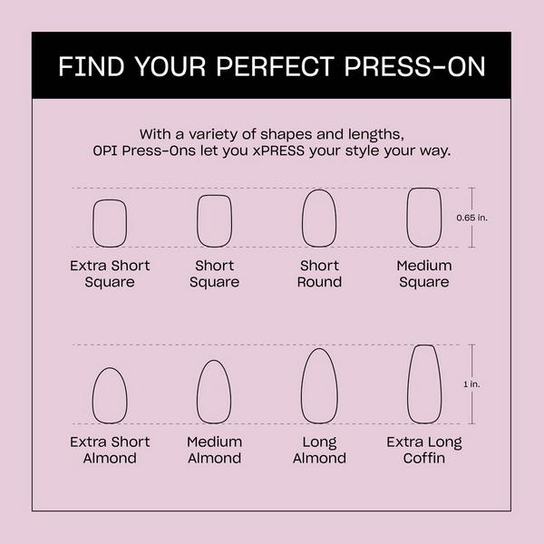 OPI STICKING POINT Fall Press-On Collection #8