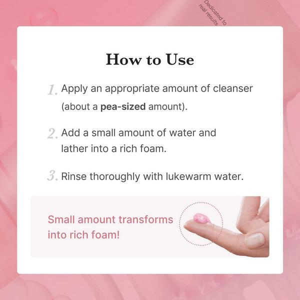 medicube PDRN Pink Niacinamide Whip Cleanser #7