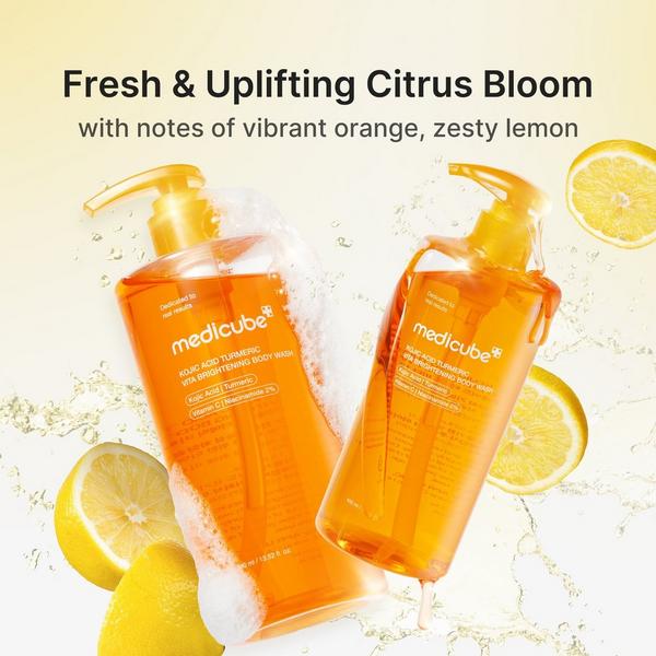 medicube Kojic Acid Turmeric Vita Brightening Body Wash #5