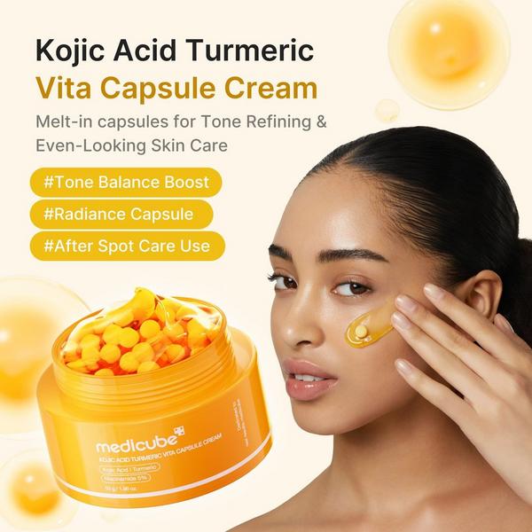 medicube Kojic Acid Turmeric Vita Capsule Cream #2