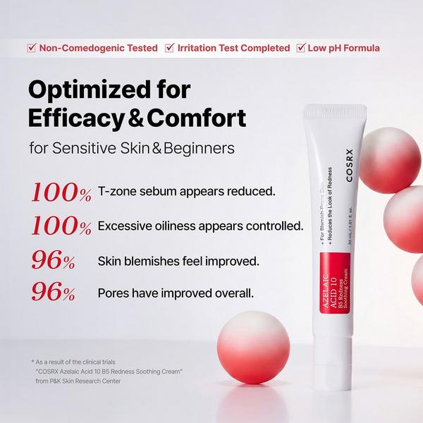 COSRX Azelaic Acid 10 B5 Redness Soothing Cream #6