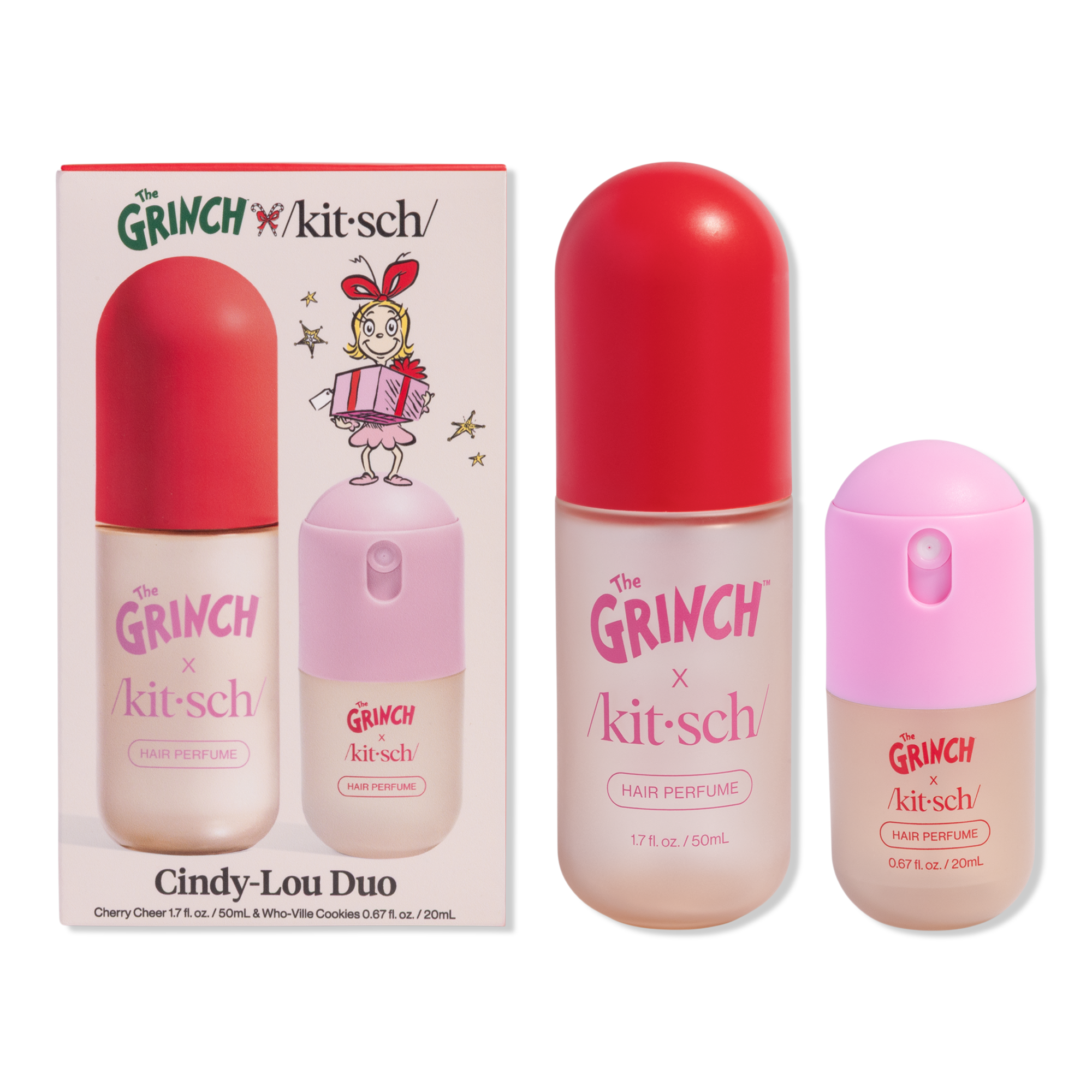Kitsch The Grinch x Kitsch Cindy-Lou Duo Set #1