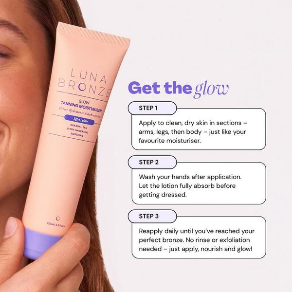 Luna Bronze Glow Tanning Moisturiser Light #7