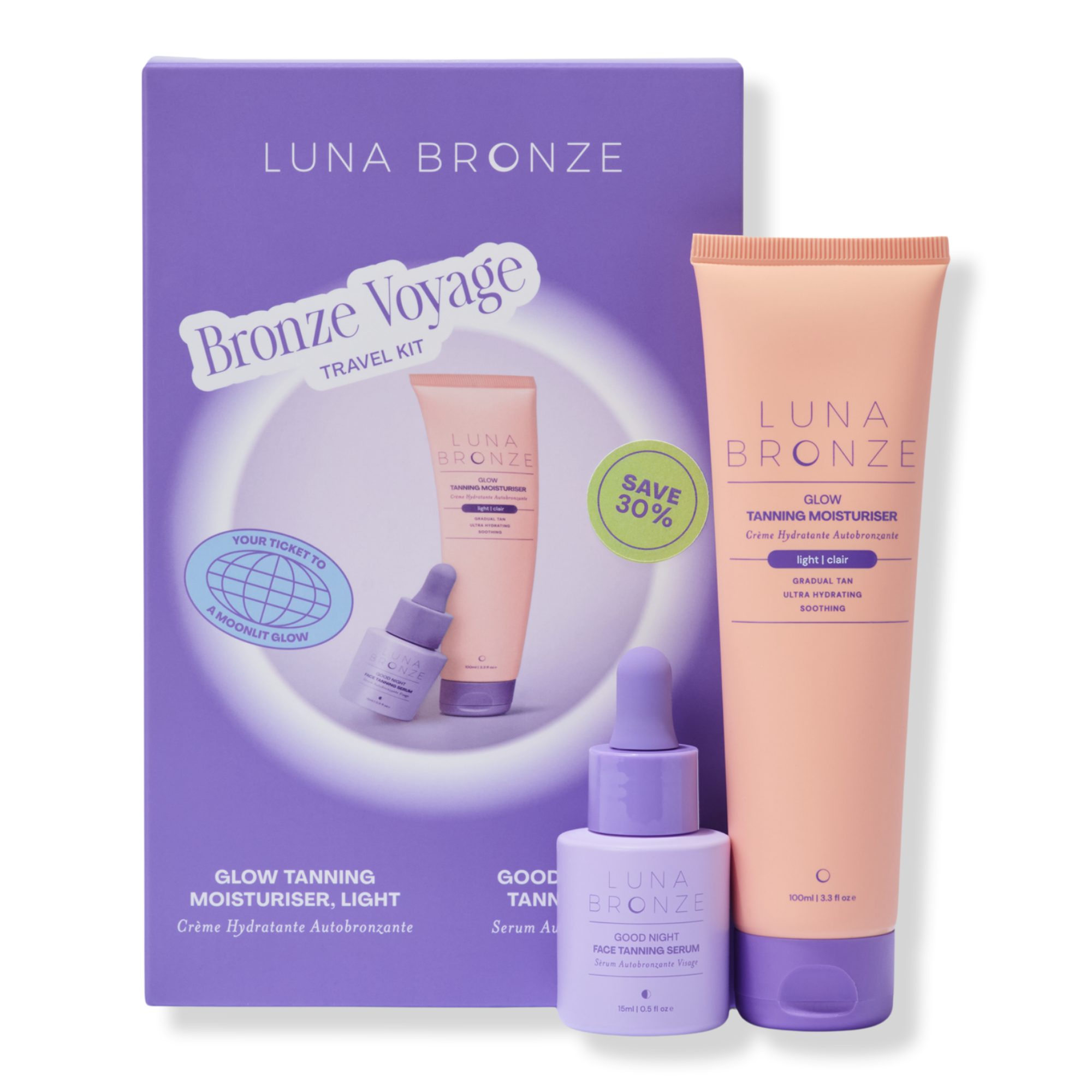 Luna Bronze Bronze Voyage Travel Kit #1