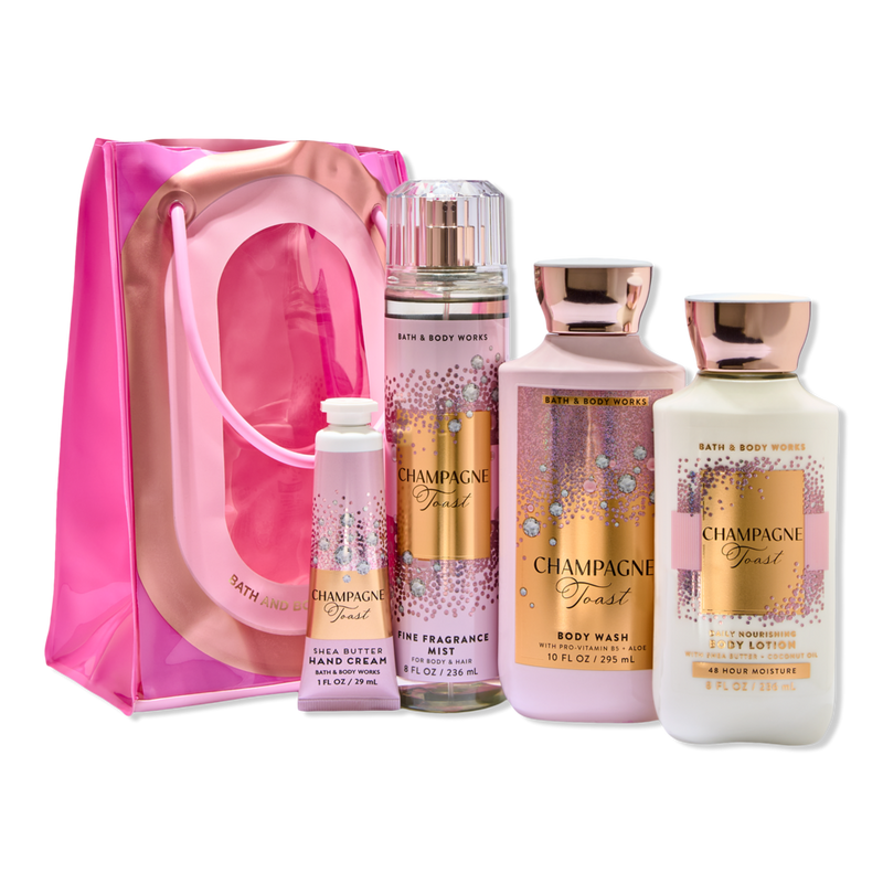 CHAMPAGNE TOAST ボディミスト・クリーム・ウォッシュセット Bath & Body Works - Champagne Toast Gift Set | Ulta Beauty