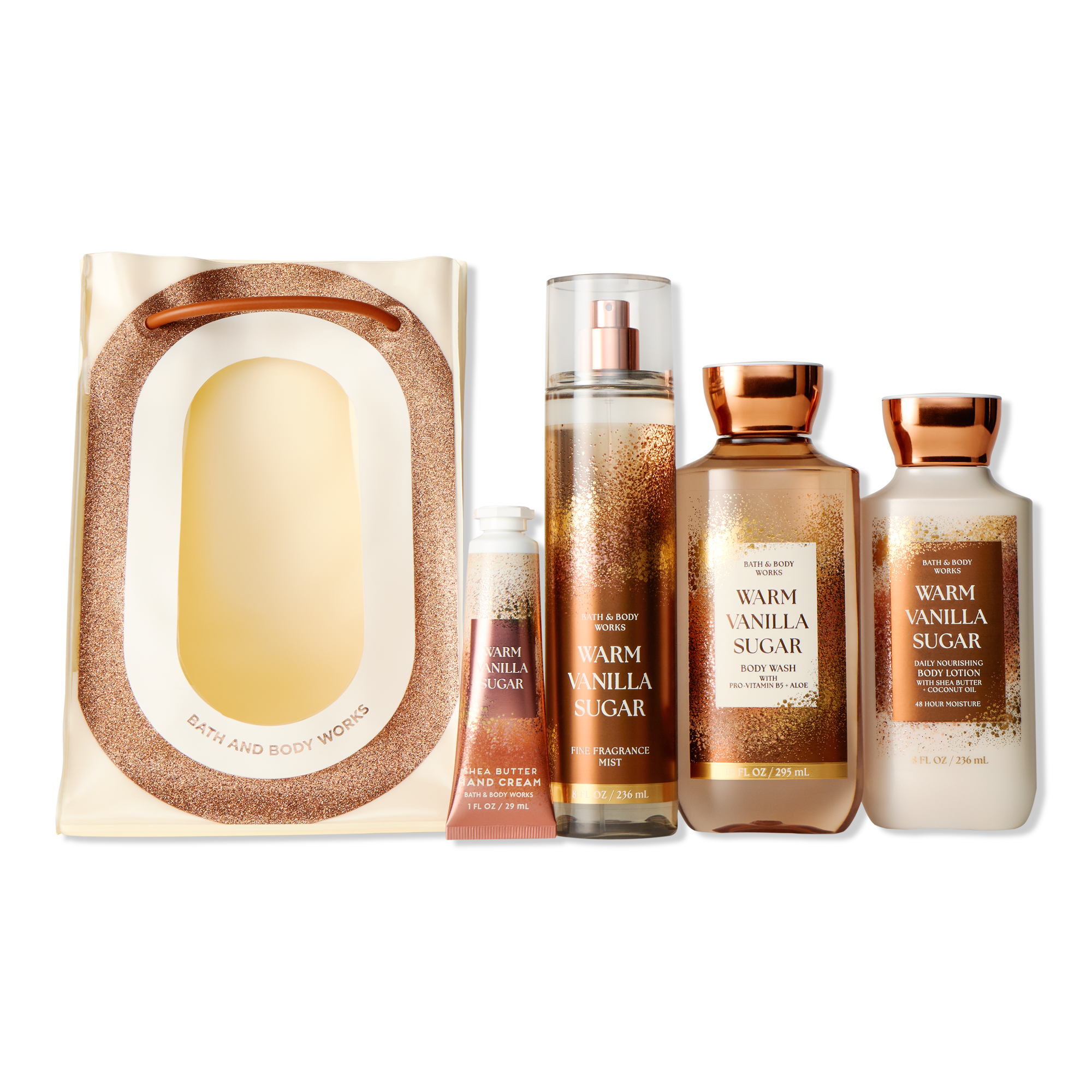 Bath & Body Works Warm Vanilla Sugar Gift Set #1