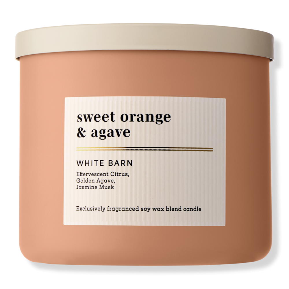 Bath & Body Works 3-Wick Scented Candle - Sweet Orange & Agave