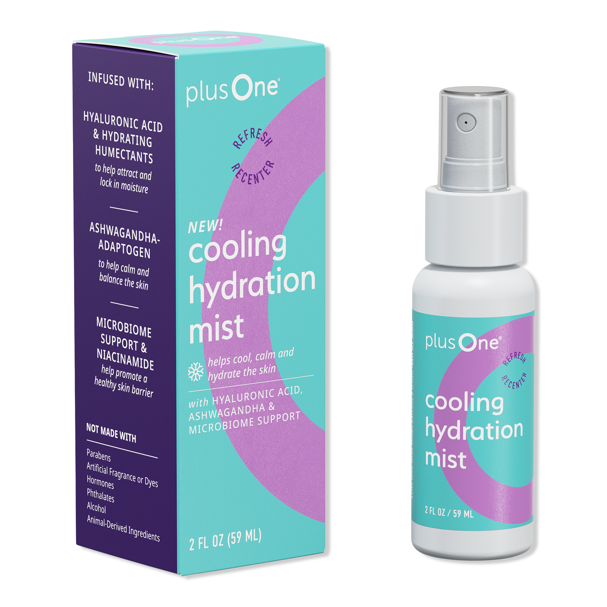 plusOne Cooling Hydration Mist​ #1