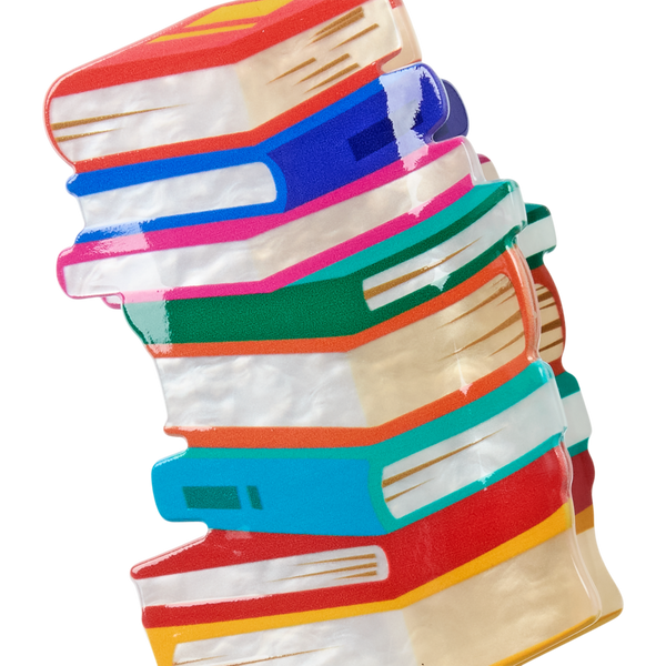 Conair Accessories Stacked Notebooks Acrylic Claw Clip #2