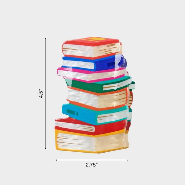 Conair Accessories Stacked Notebooks Acrylic Claw Clip #3