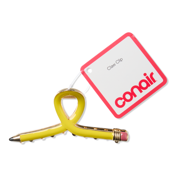 Conair Accessories Pencil Metal Claw Clip with Epoxy Detailing #1