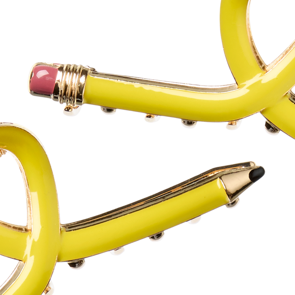 Conair Accessories Pencil Metal Claw Clip with Epoxy Detailing #2