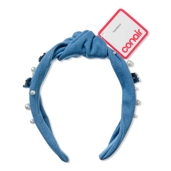 Conair Accessories Denim School Charm Twist Headband #1
