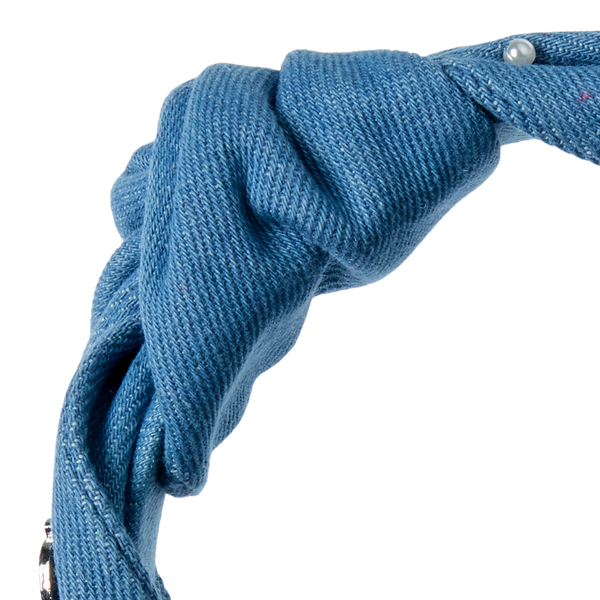 Conair Accessories Denim School Charm Twist Headband #2