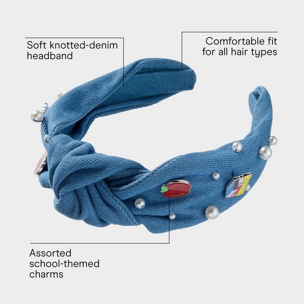 Conair Accessories Denim School Charm Twist Headband #4