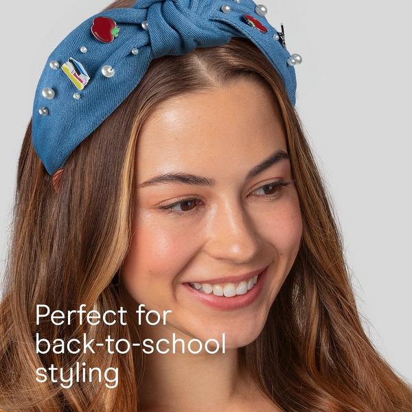 Conair Accessories Denim School Charm Twist Headband #6