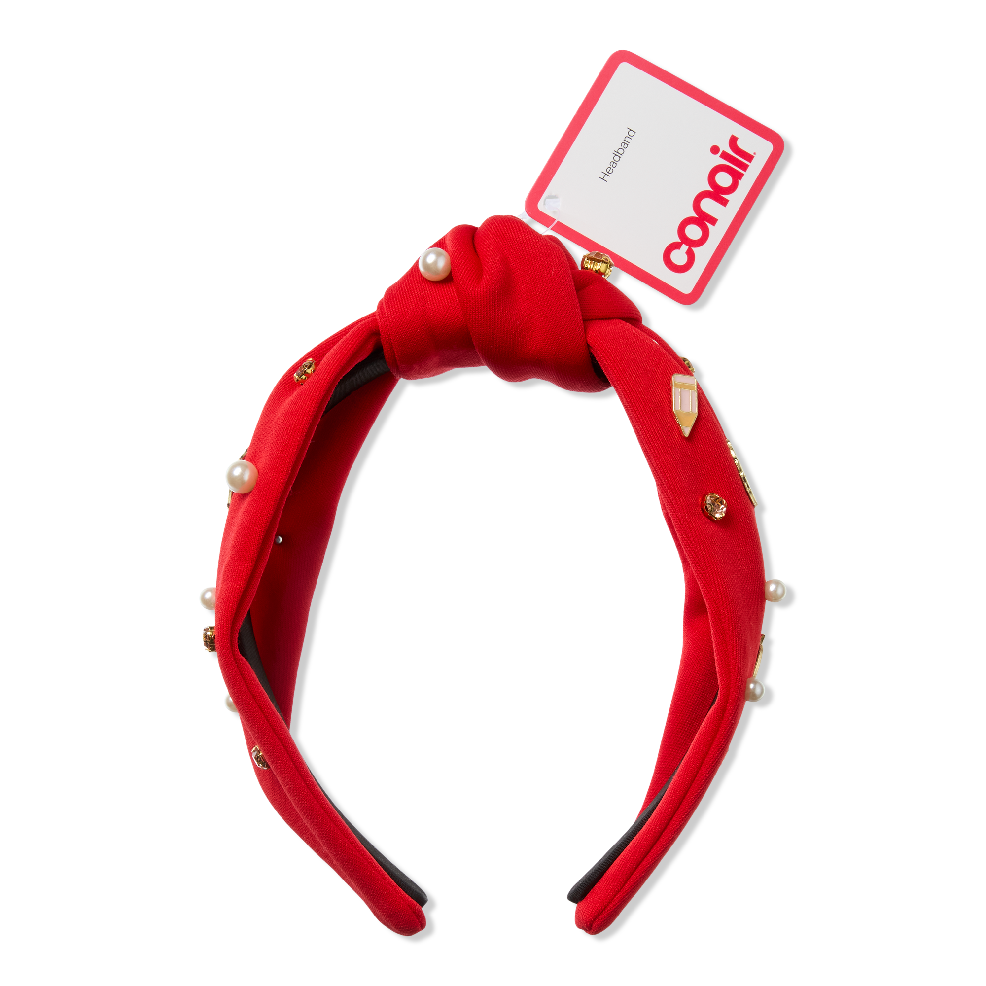 Conair Accessories Red Headband with Novelty Charms #1