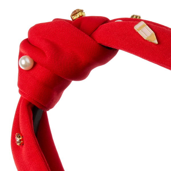 Conair Accessories Red Headband with Novelty Charms #2
