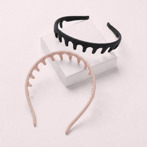 The Hair Edit 90's Icon Flexible Zig Zag Headband Set #4