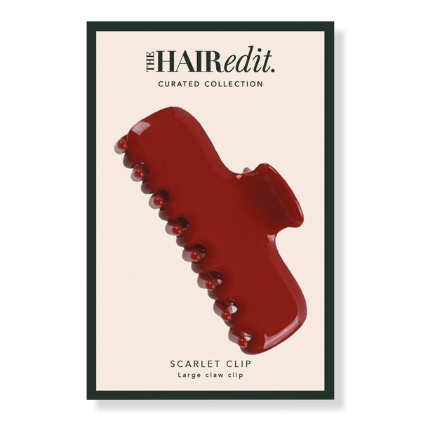 The Hair Edit Scarlet Red Claw Clip #1