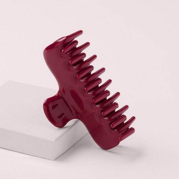 The Hair Edit Scarlet Red Claw Clip #3