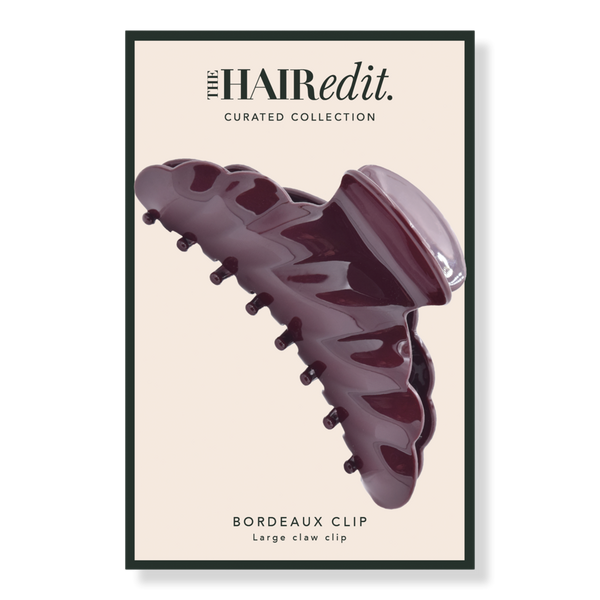 The Hair Edit Bordeaux Burgundy Claw Clip #1