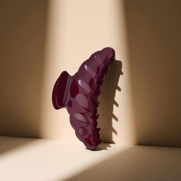The Hair Edit Bordeaux Burgundy Claw Clip #4